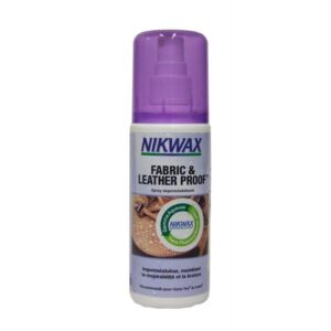 Spray imperméabilisant pour chaussures en tissu ou cuir – DWR treatment