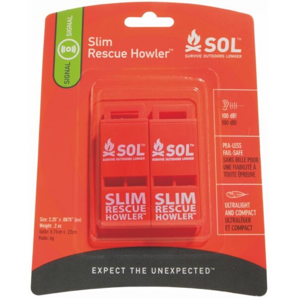 Slim Rescue Howler 2 Pack