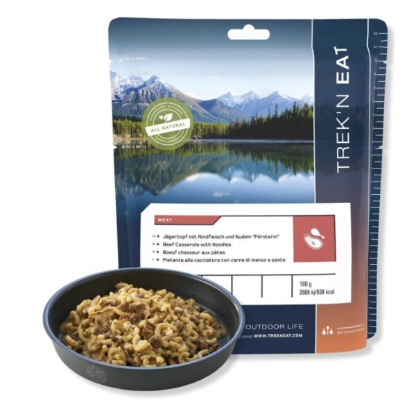 Beef Casserole with Noodles - Dehydrated Meals