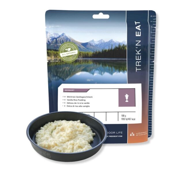 Vanilla Rice Pudding - Desserts